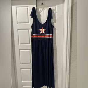 Houston Astros Maxi dress 2XL